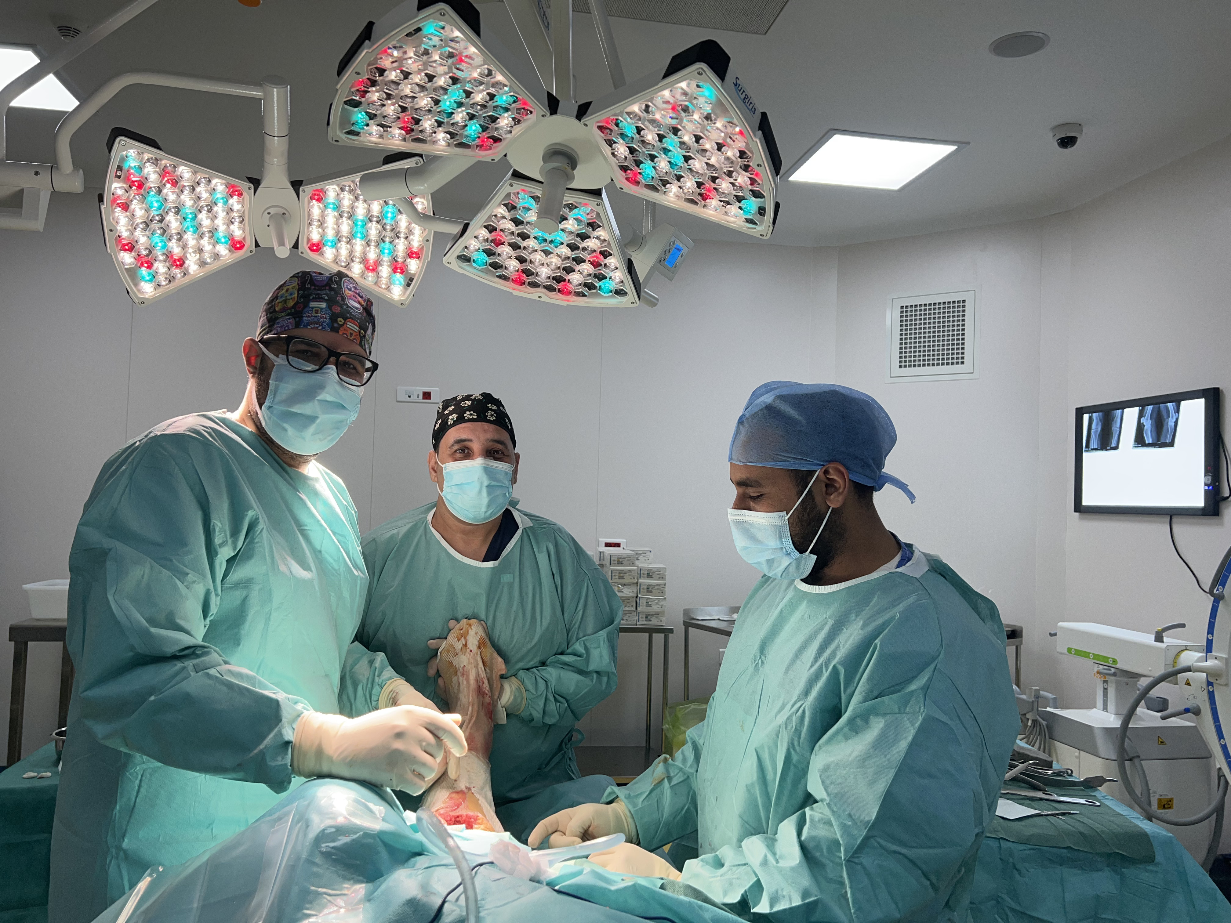 Bloc opératoire du Morocco Orthopaedic Center